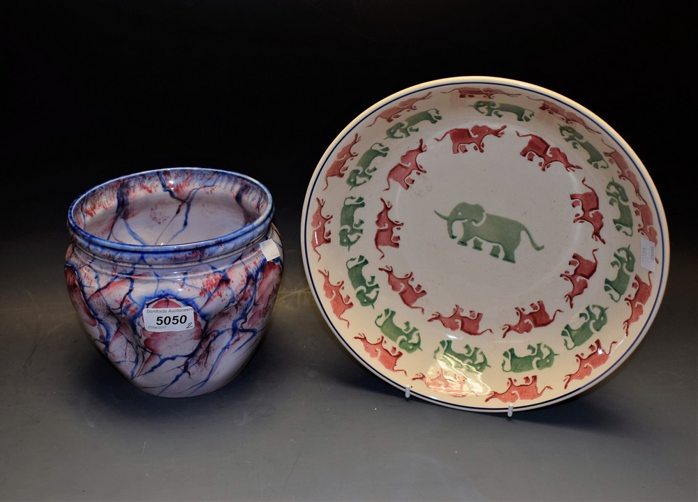 A Bridgewater elephant bowl;