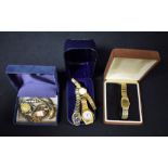 A quantity of lady's wristwatches,