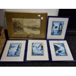 Pictures and Prints - Carol Fairchild, by and after, set of four,