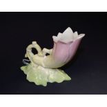 A Royal Worcester Cornucopia bud vase