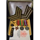 Medals and Militaria - a WWII Burma Star,