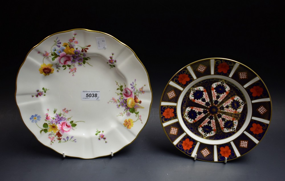 Ceramics - a Royal Crown Derby 1128 Imari 22cm plate,