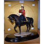 A Country Artists figure group, Trooping the colour, golden Jubilee edition,