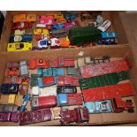 Toys - model cars, a Dinky Austin Mini Moke, a Dinky Supertoys Big Bedford,