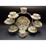 A Minton Marlow six setting tea set