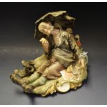 A Naples Capodimonte figure,