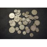 UK .500 silver coins, all circulated 288 gr.