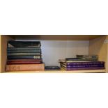 Books - late 19th century and later, including Nottinghamshire, annuals, World War Two newspapers,