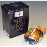 A Royal Crown Derby paperweight, Mandarin Duck, boxed,