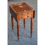 A William IV mahogany pembroke table, c.