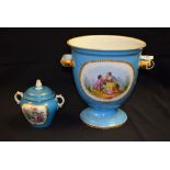 A 19th Century French two handled ice pail,
