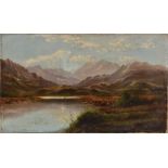 Charles Leslie In the Highlands signed and dated 1850 to verso, oil on canvas,