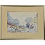 Arthur Royce Bradbury (1892 - 1978) Les Fontaines, Little Sark signed, watercolour,