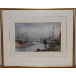 Austin Smith Whitby, North Yorkshire signed, dated 1922, watercolour, 17.