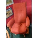 An Ercol Gina swivel chair.