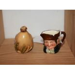 A Royal Doulton miniature character jug,