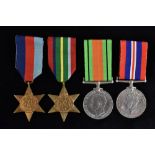 Medals, WW2, Japanese Prisoner-of-War, group of four, Bombardier H.H.