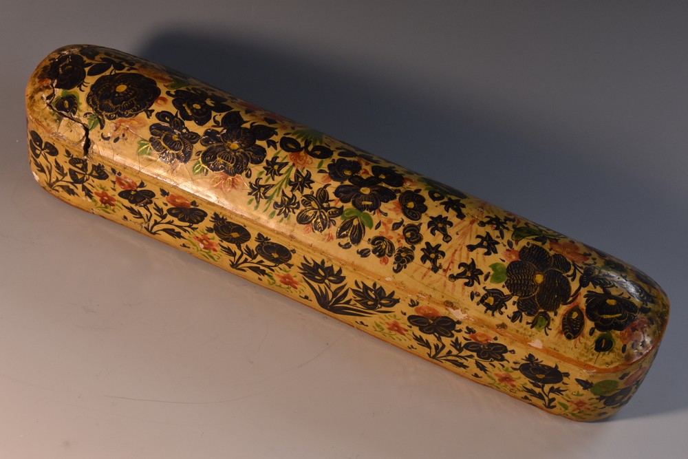 A 19th century Indian/Persian qalamdan pen box,