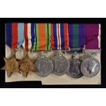 Medals, WW2 and Post-War, group of six, Captain G.V.