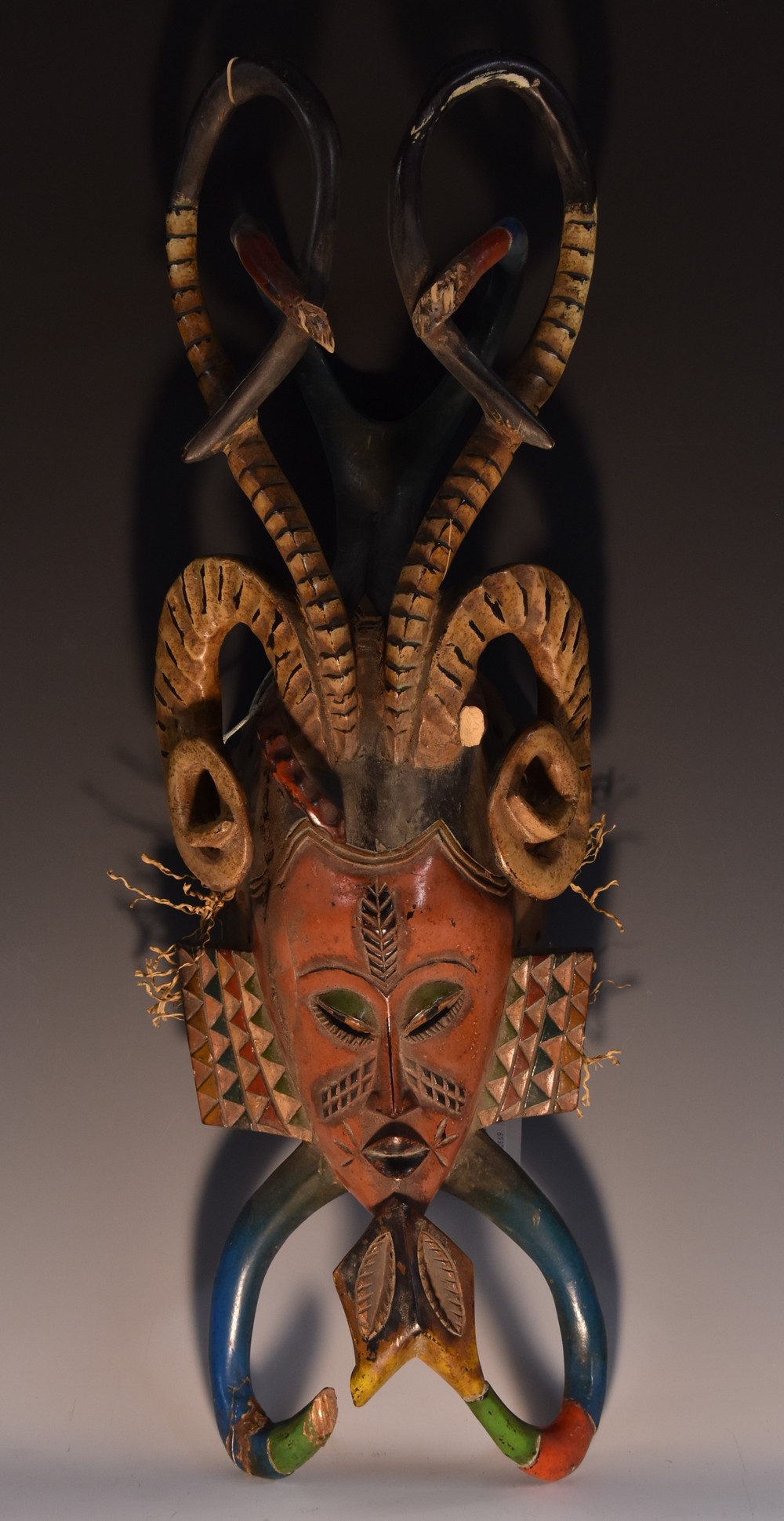 Tribal Art - a Guro/Kweni mask,