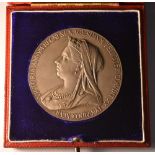 Medallion, Queen Victoria, Diamond Jubilee 1837-1897, 55mm,