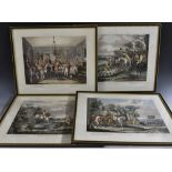 After [Francis Calcraft Turner (1782-1846)], a set of six hunting prints, Bachelor's Hall,
