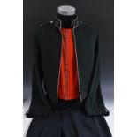 Militaria - a Light Infantry officer's mess uniform, comprising tunic, jacket and trousers,