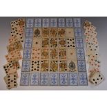 A collection of 19th century playing cards, comprising part sets by Goodall & Son, London,