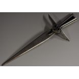 Automobilia - SS Cars Ltd - a George V silver hafted letter knife,