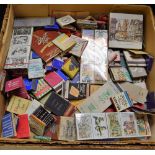 Matchbooks and Matchboxes - mid 20th century and later including British and world restaurants,