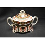 Royal Crown Derby 1128 Old Imari pattern sucrier