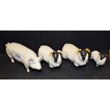 A Beswick model, of a pig, Ch.