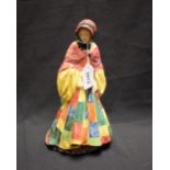 A Royal Doulton figure, The Parson's Daughter, hand decorated in bright colours,