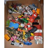 A collection of Matchbox, Lesney and Corgi die-cast toys; etc.