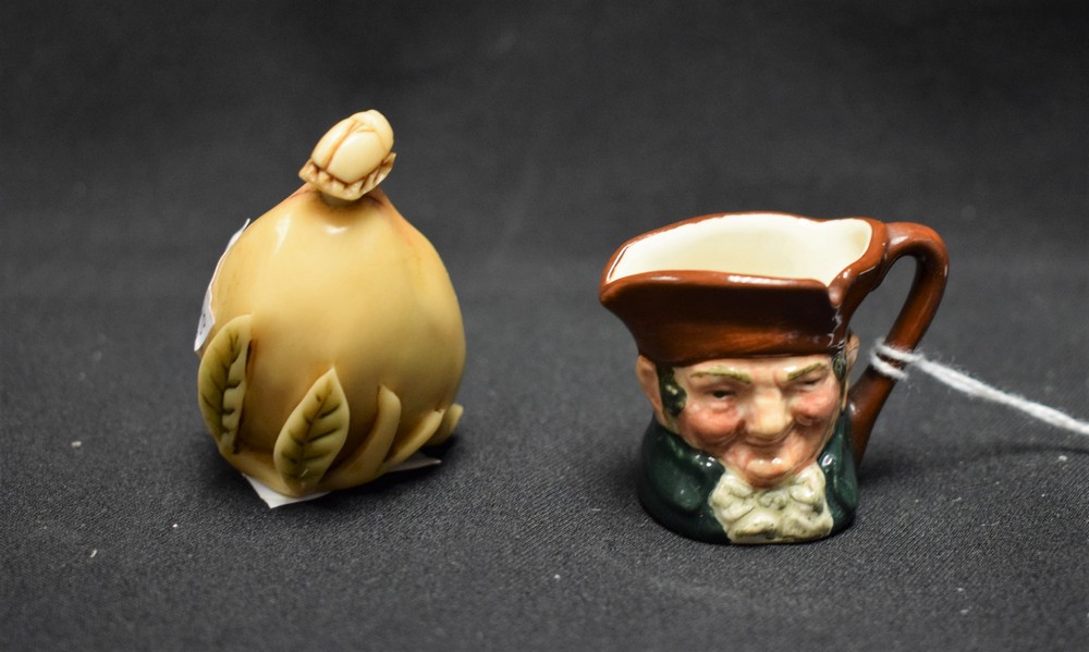 A Royal Doulton miniature character jug,