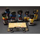 Advertising - a set of Robinson's Golly Band figures;