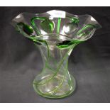 An Art Nouveau waisted vase,