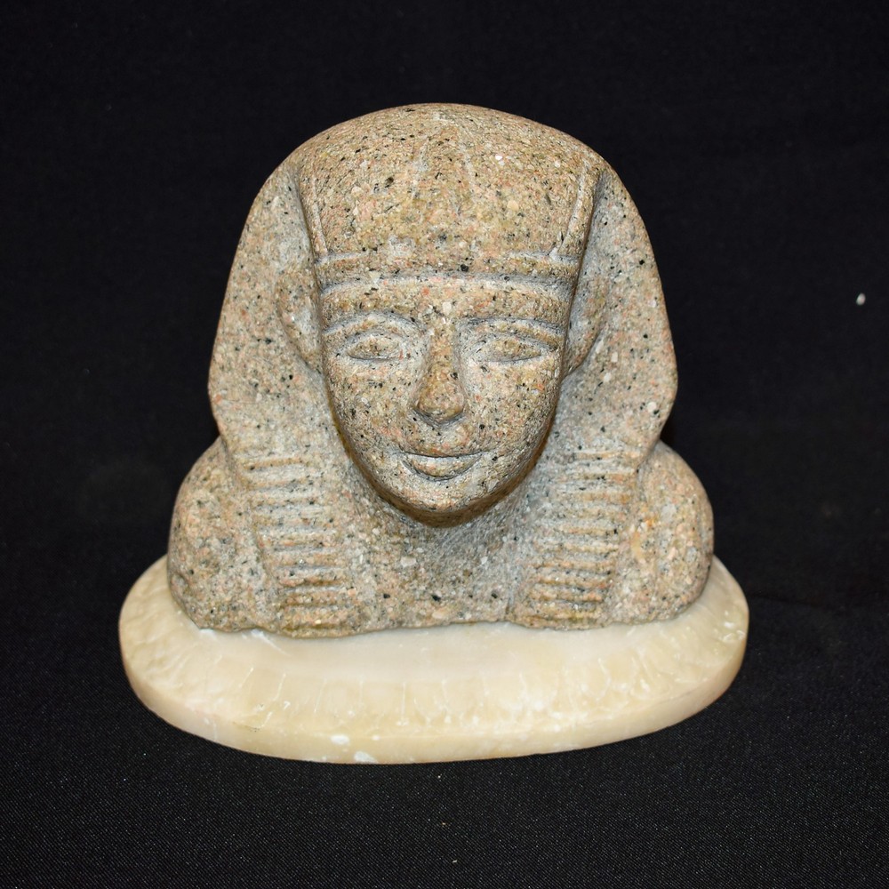 An Egyptian Grand Tour granite model,