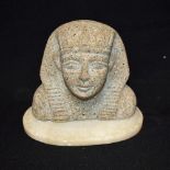 An Egyptian Grand Tour granite model,