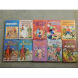 Set of of illustrated coloured hardbacks ,Enid Blyton childrens stories.10 items in all .