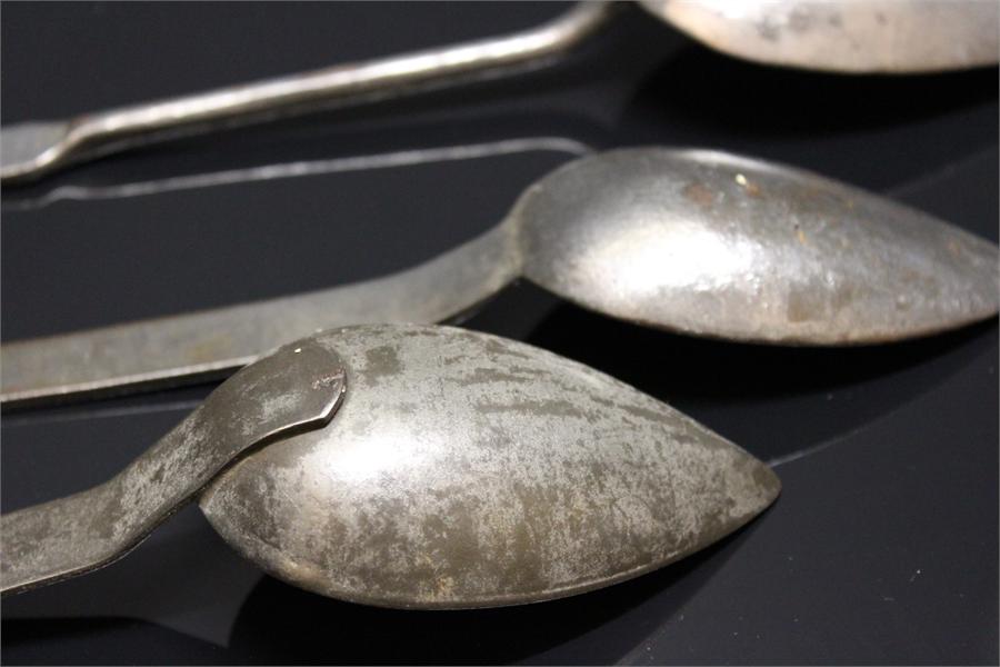 Three Hanging Metal Spoons - Image 2 of 8