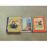 3 vintage children's books inc. chatterbox; fine illustrations.