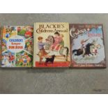Vintage Children`s annuals and fun books. Good condition, 1950`s -1960`s, 3 items in all.
