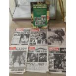 Reproductions of momentous Daily Mirror newspaper headlines( box sets from 2004 ) inc." The King