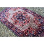 A late 20th century Suliman Belgique rug. A High quality, floral design depicting lotus flowers