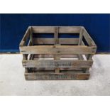 Apple Crate - Original lettering - H.Grantham Tel Gosberton 452 Deposit 35p