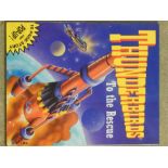 "Thunderbirds to the Rescue" (1993) 16 page story pop up book, 28 copies of same, good condition.