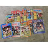 Quantity of football magazines inc. Team Talk, Football `79 and Non League magazine.