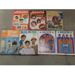 1970`s memorabilia 2 Magpie, 4 Blue Peter, and 1 Look How annuals in good condition, 7 items in all.