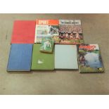 Selection of sporting books: 7 items in all.
